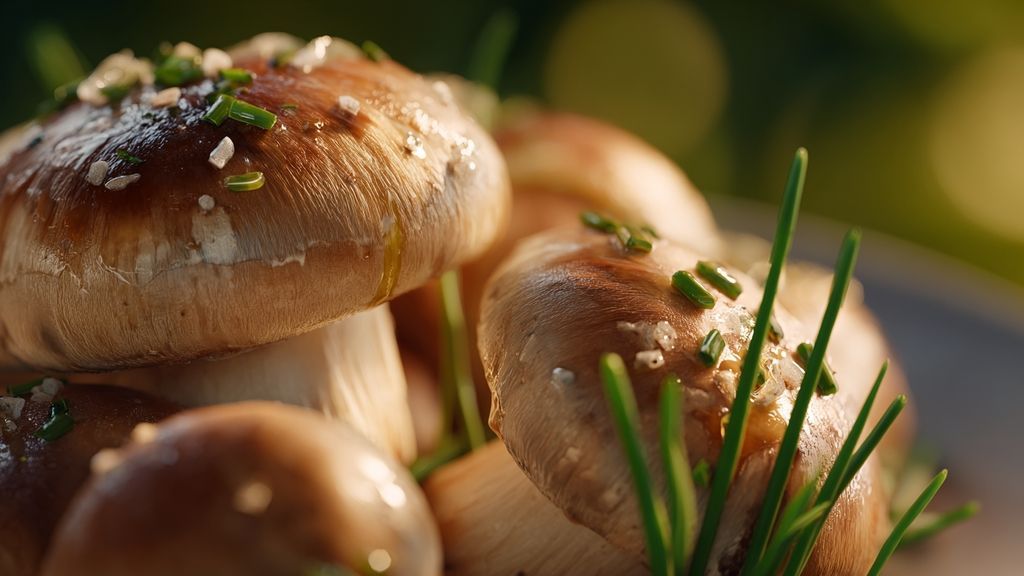 Conservation et accords pour sublimer ce champignon